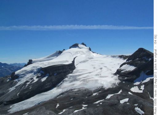 Mt Hector and Little Hector from the summit of the Unnamed Peak