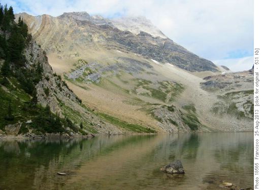 Mt. Carnarvon from Hamilton Lake