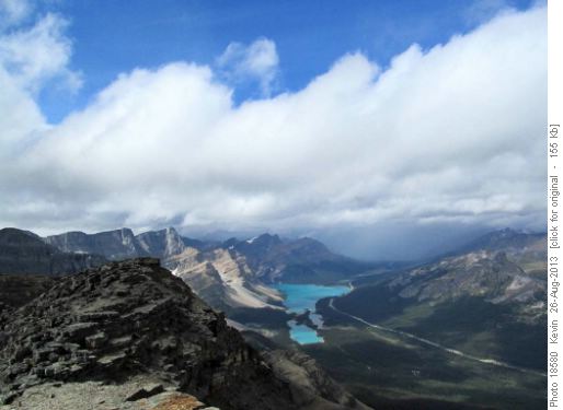 Looking North towards Bow Lake