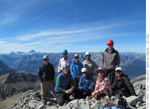 Great day to be on the summit of Mt Bogart