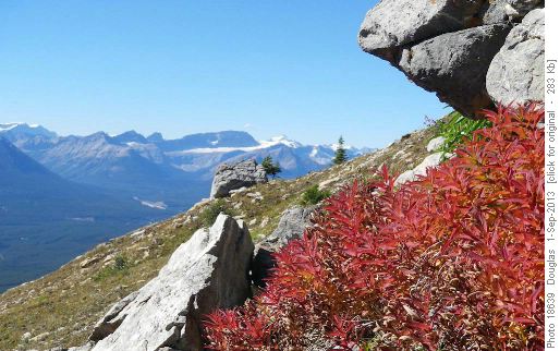 On the way back towards the minesite looking NW
