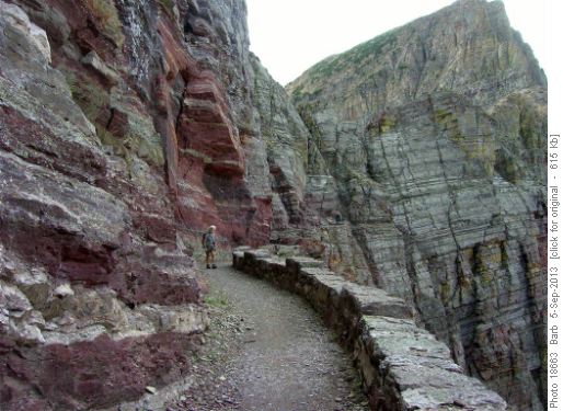 Trail on other side of Tunnel