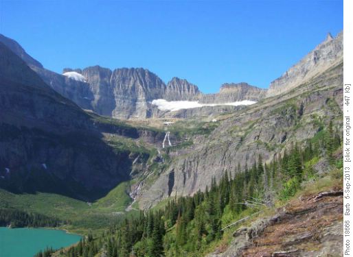 Approach to Grinnell Glacier