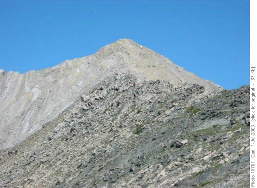 Lineham Ridge - the peak.