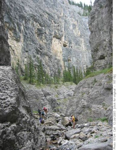Devil's Gap to Lk Minnewanka.