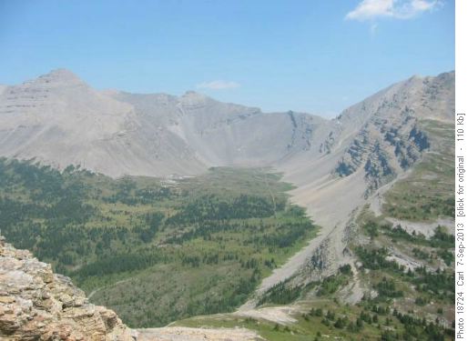 East cirque of Aldridge creek