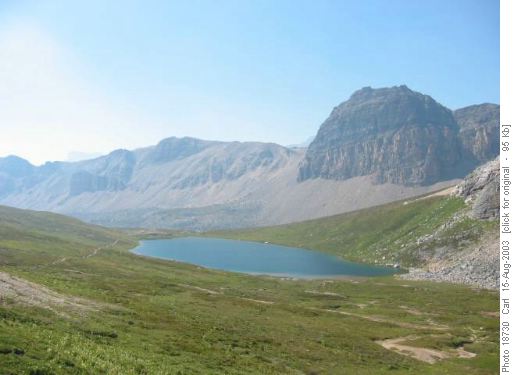 Helen Lake - Dolomite Pass.