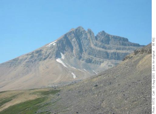 Cirque peak