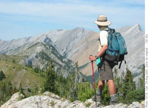 Exshaw Mtn. Upper ridge