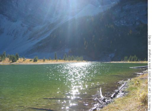 Running Rain lake