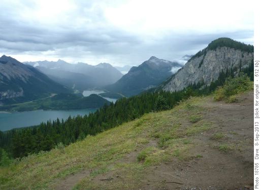 Barrier Lake from Prairie View
