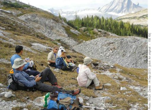 At base of Mt. Sarrail At base of Mt. Sarrail