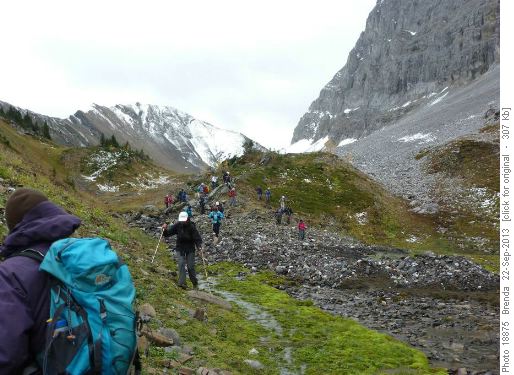Upper area of Rockfall Valley