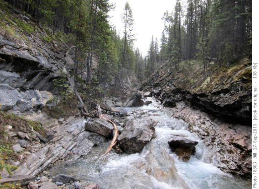 Gorge in Silverhorn Creek