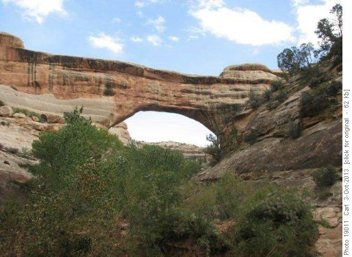 Below the Sipapu Bridge