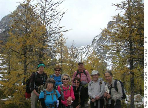 Group in Larch Valley