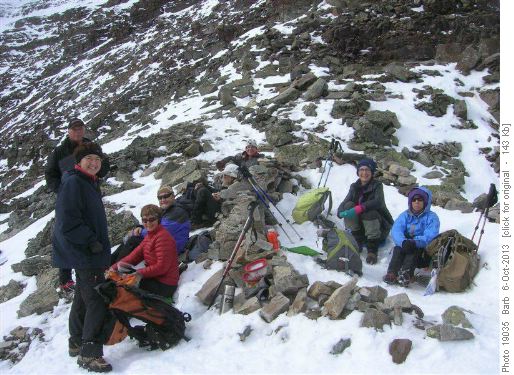Lunch at Sentinel Pass