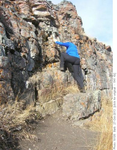 Descending Rock Step