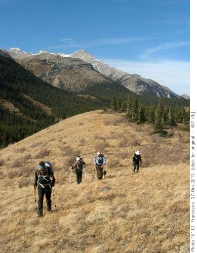 On ridge east of Gunnery Ck.