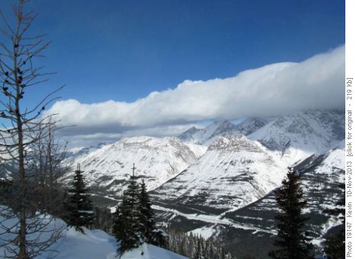 Opal Ridge and Grizzly Peak from the second summit cairn