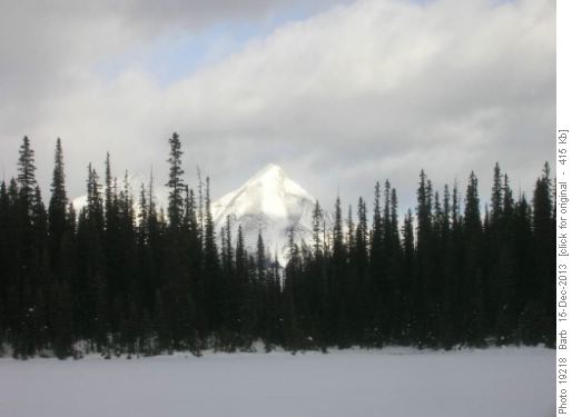 View from Marushka (Shark) Lake