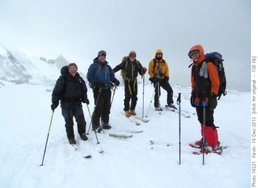 Ed, Kevin, Arnold, Damian and Sim at South Burstall