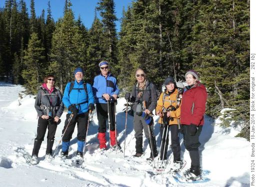 Group at lake