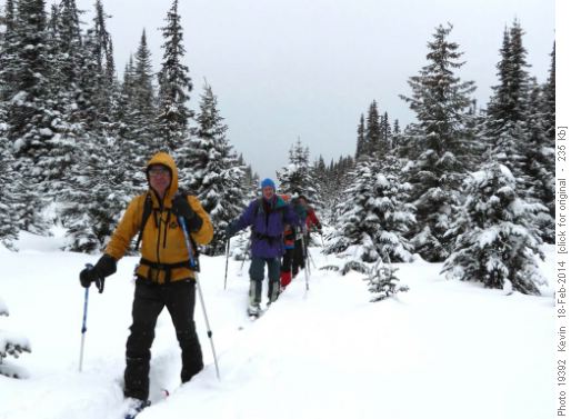 Entering the drainage midway through the Rummel-Chester traverse