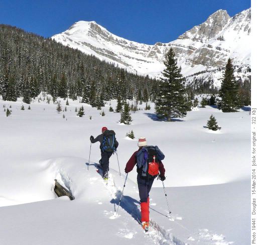 Crossing the summer trail bridge towards Hidden Lake