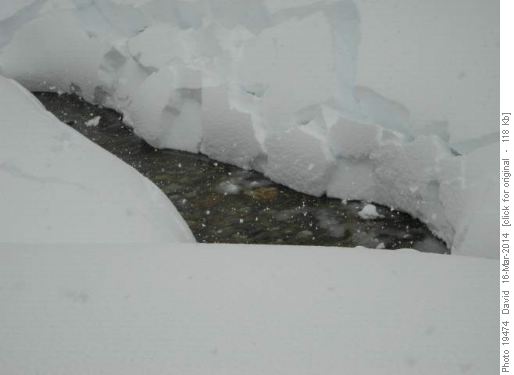 Fracture detail on Paradise Creek