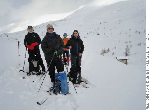 Citadel Pass: Greg, Dennis, Sim, Terry