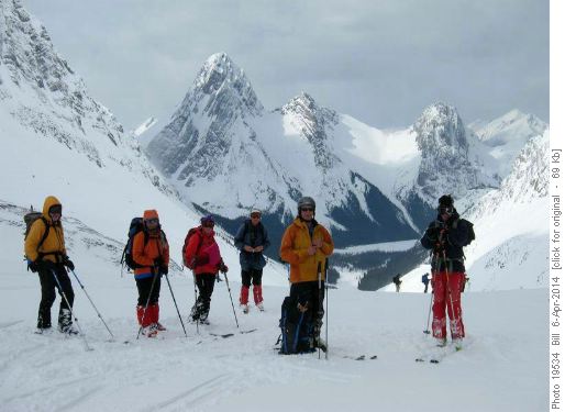 On the Robertson Glacier