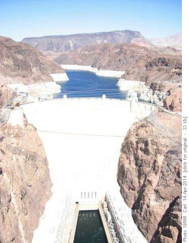 Hoover Dam from Memorial Bridge