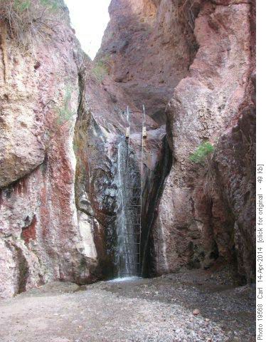 Ladder to Arizona Hot Springs