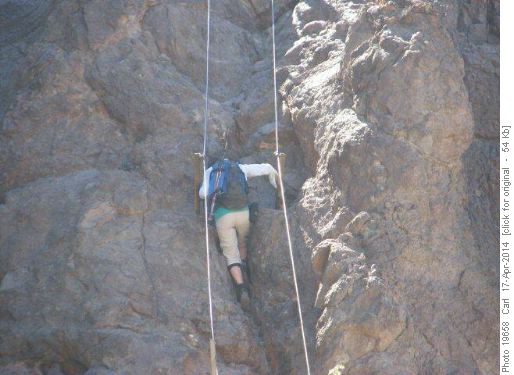 Picacho Peak crux