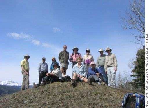 Group at Lunch Hill