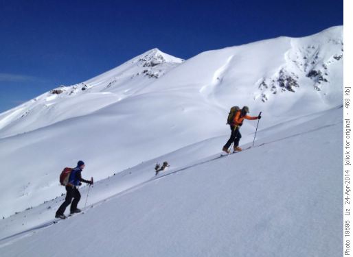 Arnold and Kevin ascending Observation Sub peak.