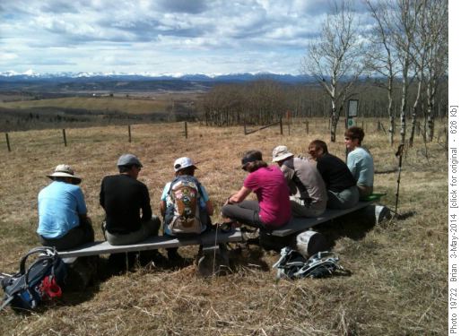 Admiring the View from West Side Lookout