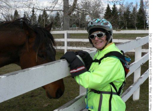 Christine & new friend