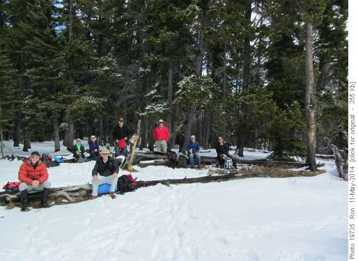 Lunch on Mesa Butte