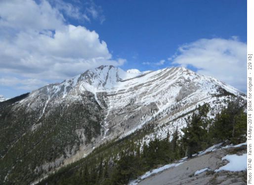 Holy Cross Mountain from the top of Gunnery Mountain