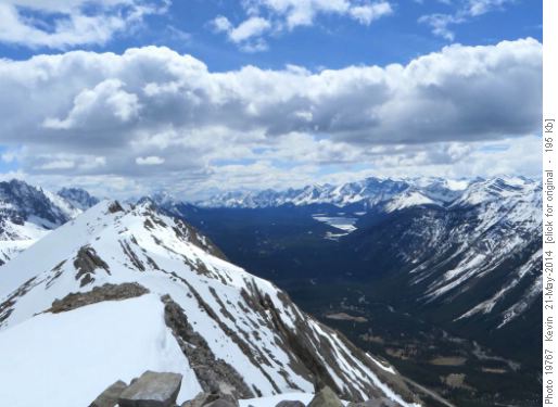 Looking South to Lower Kananaskis Lake