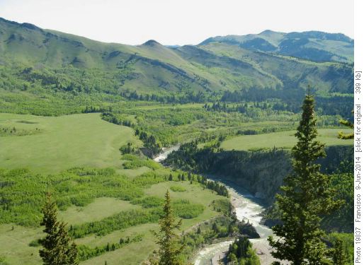 East to the green hills