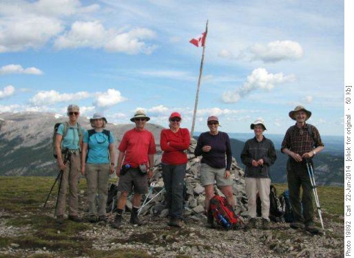 Prairie Mountain summit group