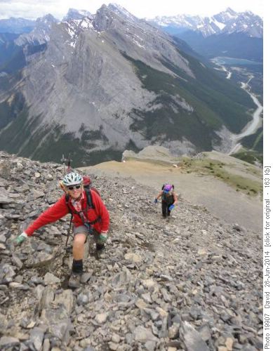 Ascent of East End of Rundle {172 ch g}, {1445 ch m}