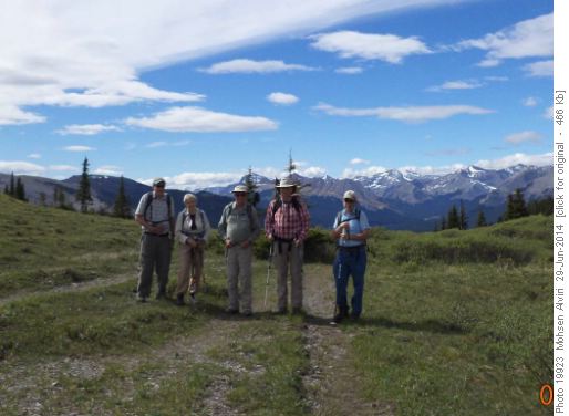 At the Col - Powderface Ridge
