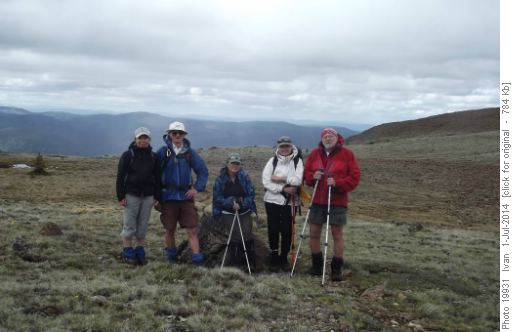Scout Mt. /Yoko, John, Mayumi, Janice, Ivan/