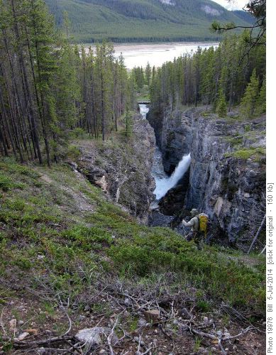 Turbulent Creek canyon with the road bridge