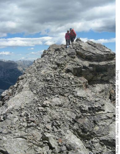 {1284 Yoko Ishii} & {1445 Christine McNamara} on true summit of The Orphan