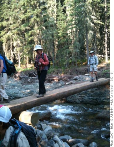 New Bridge at Dawson Trailhead